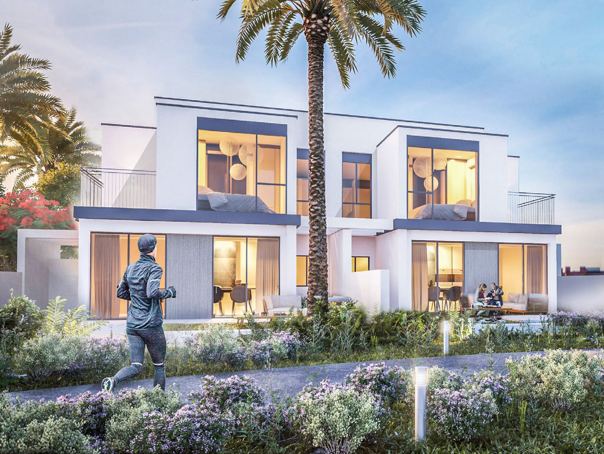 For sale 4 bedrooms attached townhouse in Maple 1, Dubai Hills, Dubai